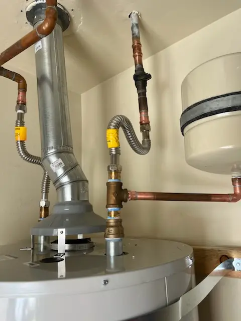 Water heater installation and plumbing repair in Lagro